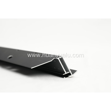 6000 series curtain wall aluminum rail profiles
